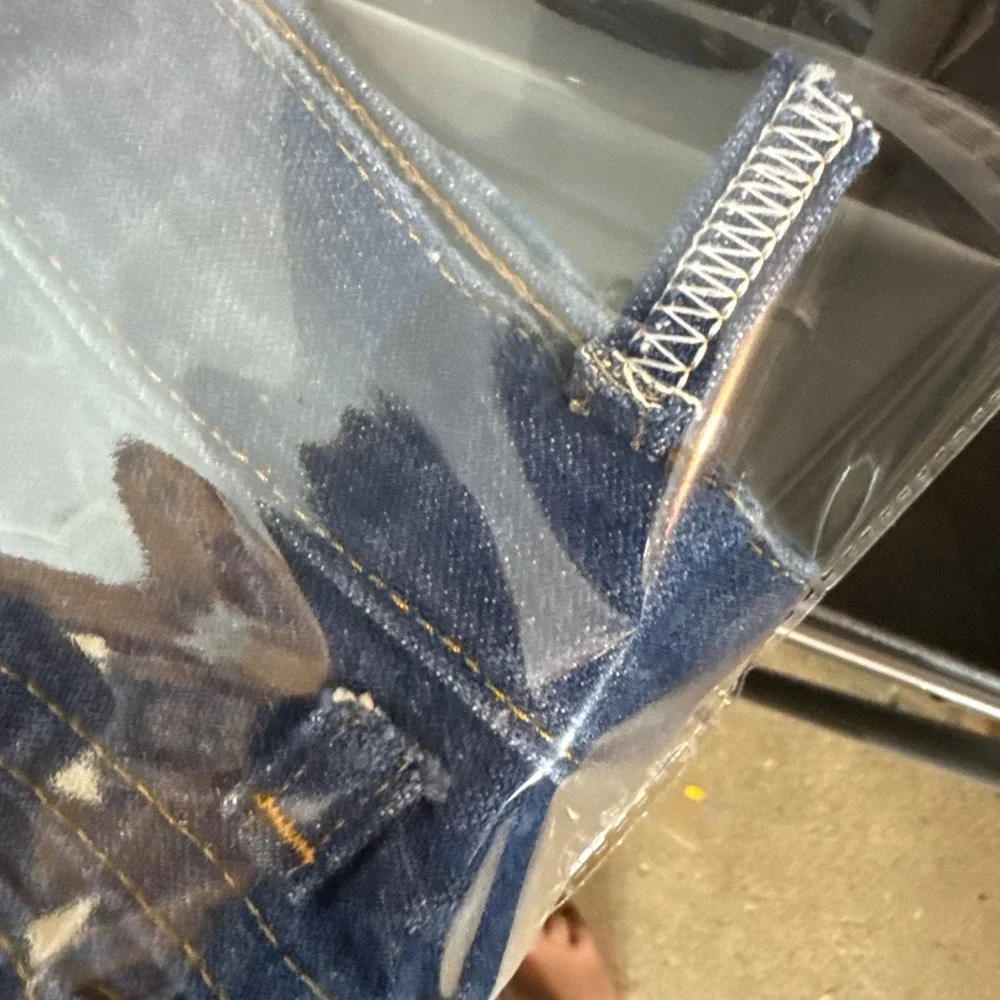 Wrangler 936PWD Cowboy Cut Slim Fit Blue Jeans Mens 36x29 Made In Nicaragua